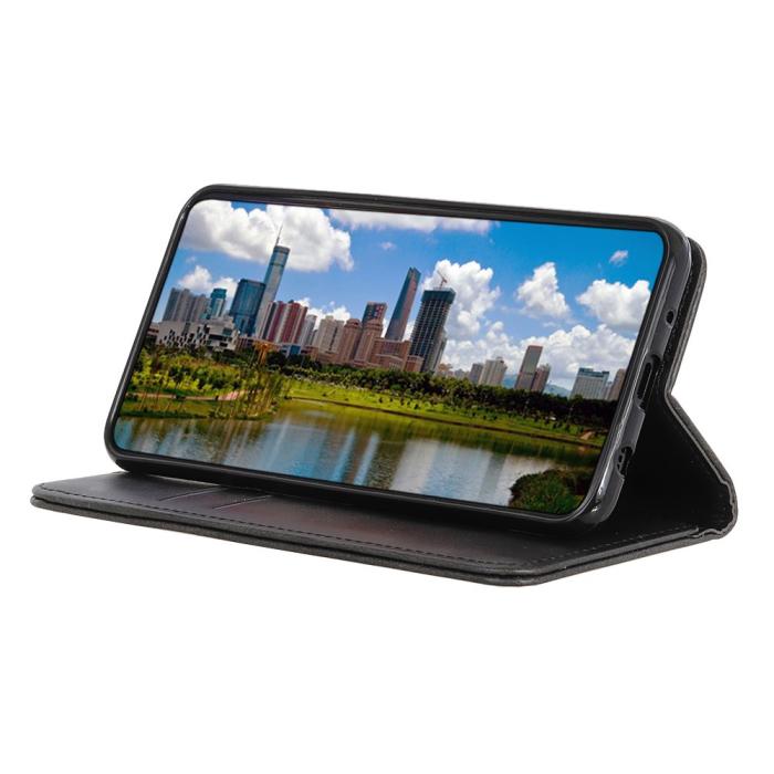 Bild 3, Samsung Galaxy A35 5G Fodral Split Läder Svart