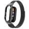 Milanese Loop Metall Armband Xiaomi Smart Band 8 Svart