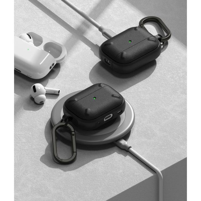 Bild 4, Ringke Apple AirPods Pro 1/2 Skal Onyx Svart