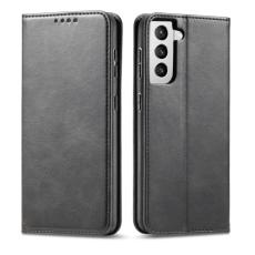 Samsung Galaxy S21 FE Fodral Flip Läder Svart