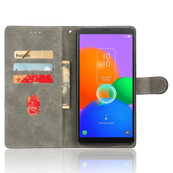 Bild 2, TCL 403 (2023) Fodral RFID Läder Blå