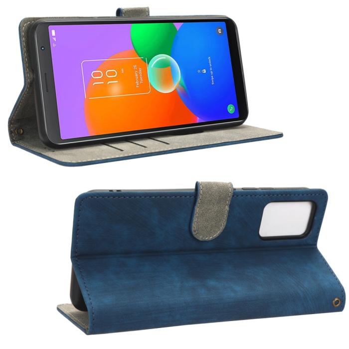 Bild 3, TCL 403 (2023) Fodral RFID Läder Blå