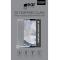 GEAR Samsung S8 Skärmskydd Härdat Glas 3D Full Cover Silver