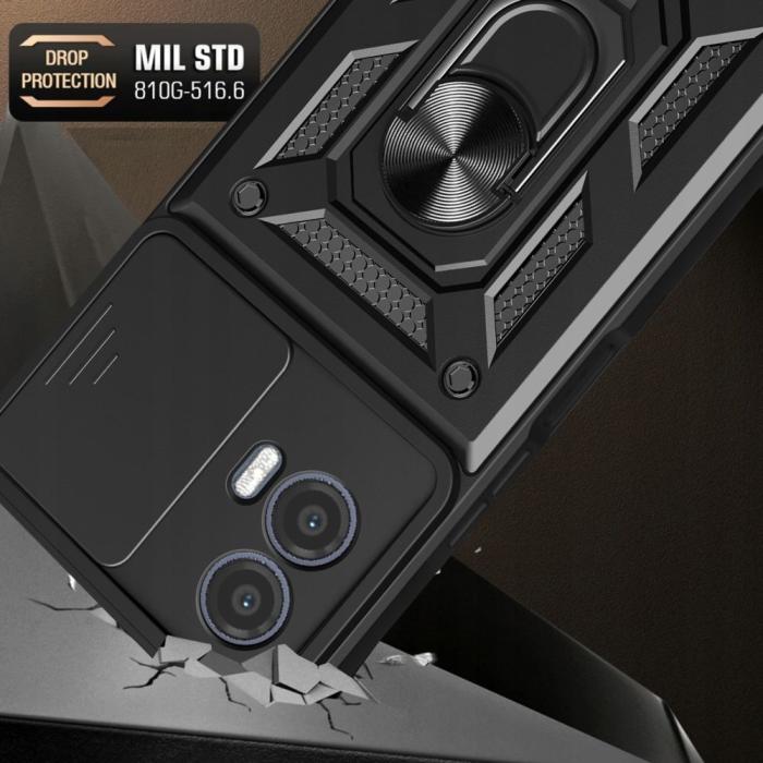 Bild 3, Tech-Protect Motorola Moto G73 5G Skal CamShield Pro Svart