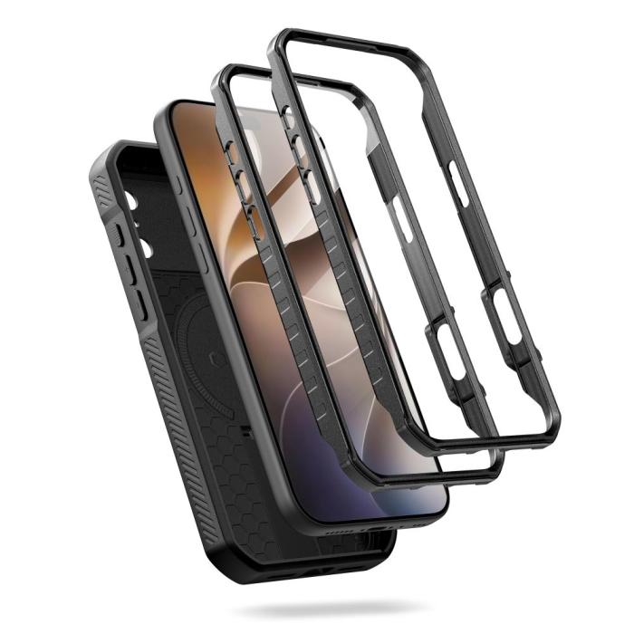 Bild 3, Tech-Protect iPhone 18 Pro/17 Pro Skal 2-SET MagSafe Kevlar