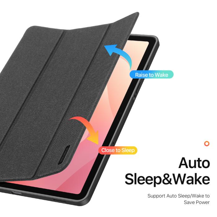 Bild 6, DUX DUCIS Galaxy Tab S11 Fodral DOMO Tri-Fold Svart