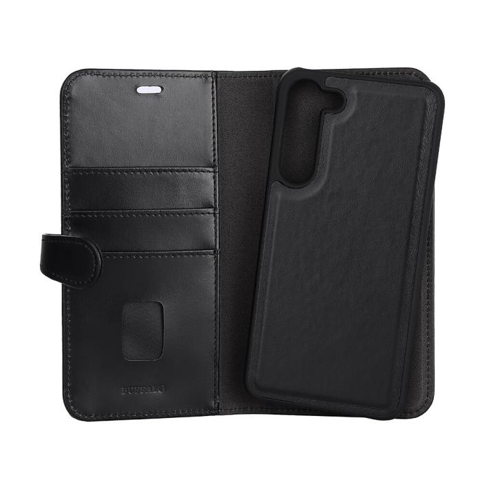 Bild 6, Buffalo Samsung Galaxy S23 Plus Fodral 2in1 Magnet / Skal Svart