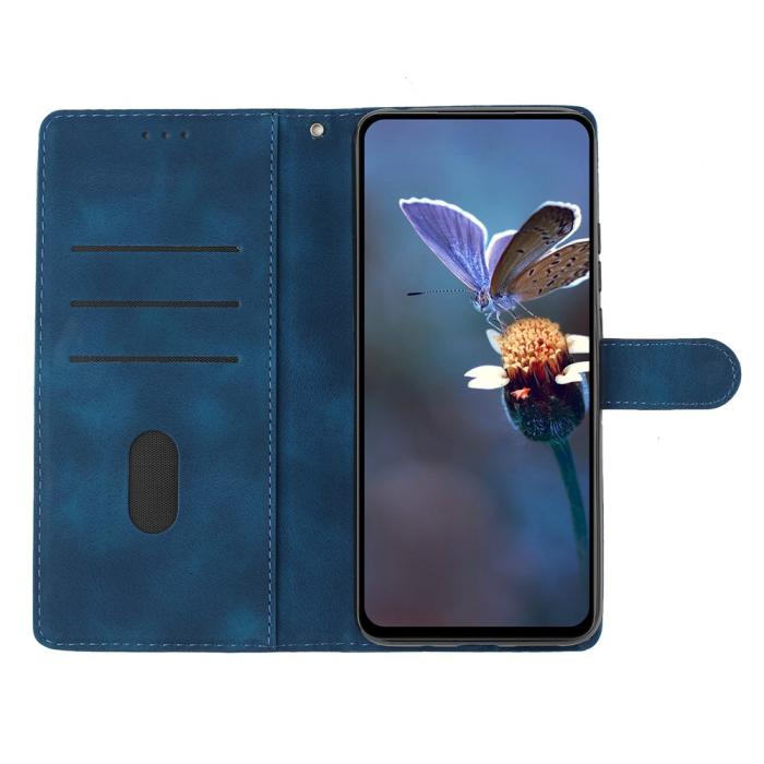 Bild 2, Samsung Galaxy S26 Ultra Fodral Med Blommigt Tryck Läder Blå