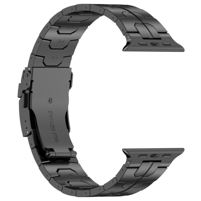Bild 3, Apple Watch 41/40/38 mm Armband Steel Svart