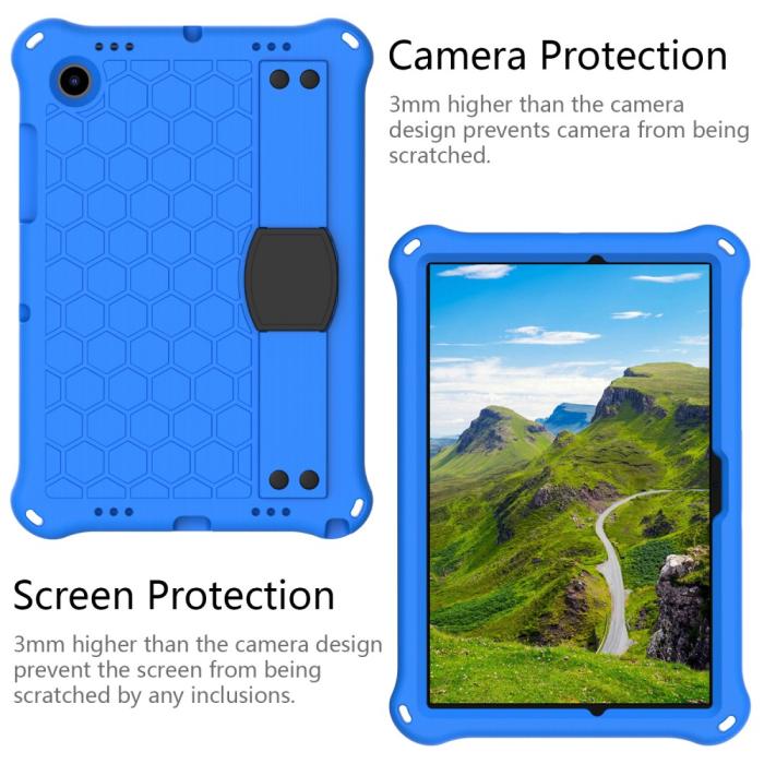 Bild 2, Galaxy Tab A8 10.5 Skal Honeycomb EVA Shockproof Kickstand