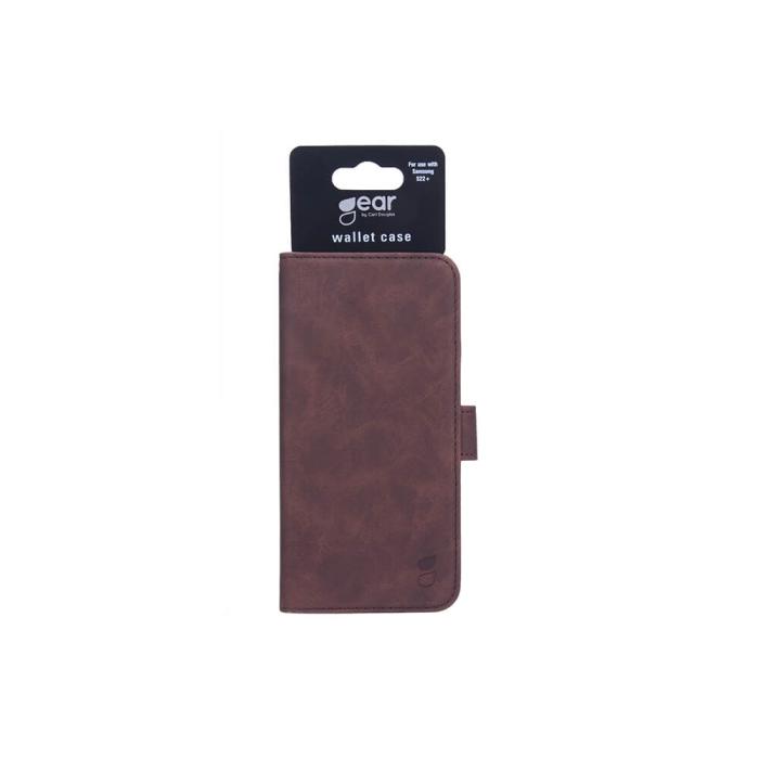 Bild 2, GEAR Samsung Galaxy S22 Plus Fodral Nubuck Läder Brun