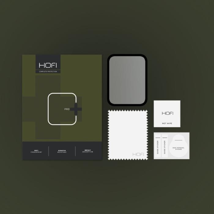 Bild 2, HOFI Amazfit Bip 3 / 3 Pro Skärmskydd Pro+ Hybrid Glas
