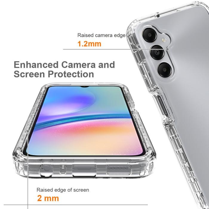 Bild 2, Samsung Galaxy A05s 4G 360° Shockproof Hybrid Skal Transparent