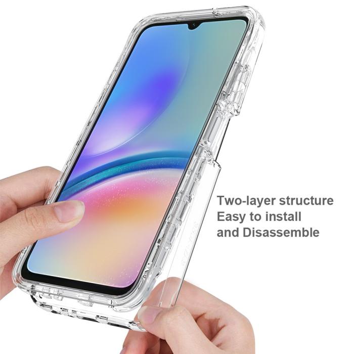 Bild 3, Samsung Galaxy A05s 4G 360° Shockproof Hybrid Skal Transparent