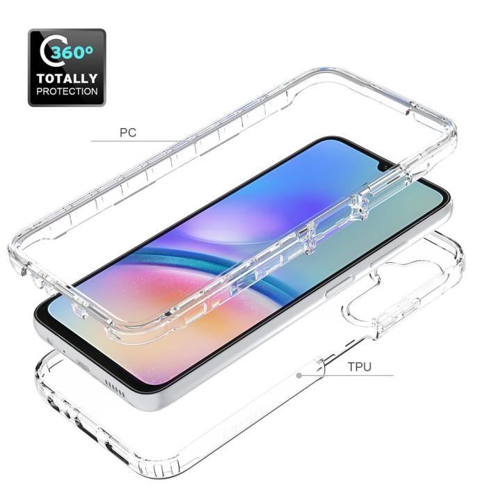 Bild 4, Samsung Galaxy A05s 4G 360° Shockproof Hybrid Skal Transparent