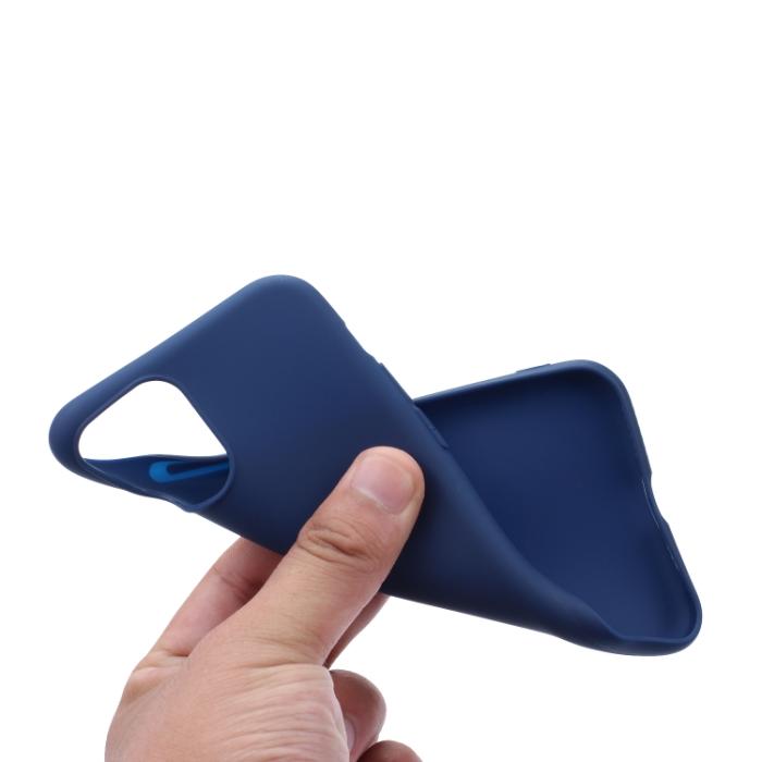 Bild 3, iPhone 15 Pro Skal Frostad TPU Blå