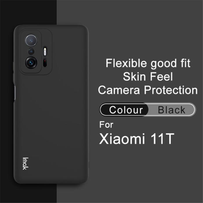 Bild 2, IMAK Xiaomi 11T / 11T Pro Skal Skin Touch Svart