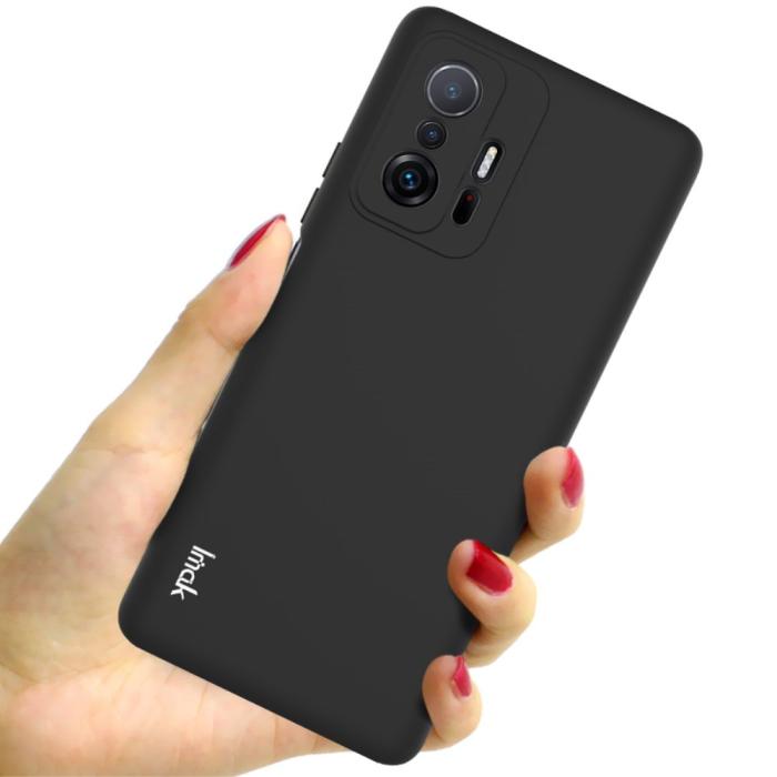 Bild 3, IMAK Xiaomi 11T / 11T Pro Skal Skin Touch Svart