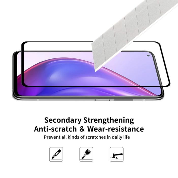 Bild 5, Xiaomi Mi 10T / 10T Pro / 10T Lite - ENKAY Heltäckande Skärmskydd