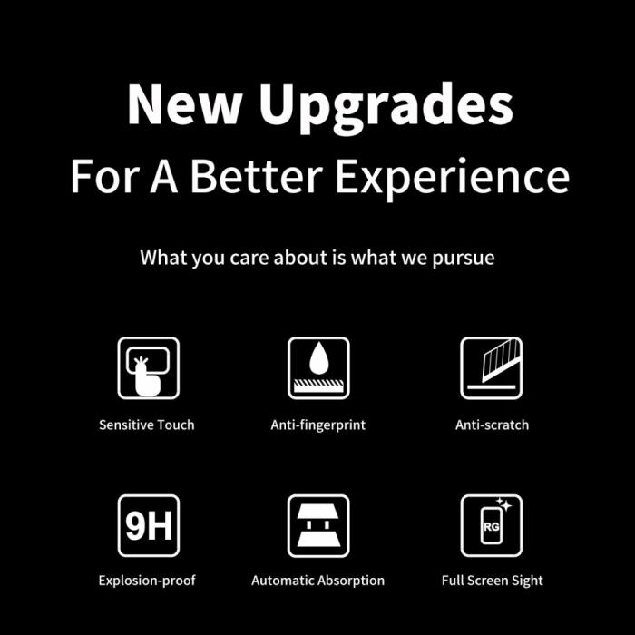 Bild 2, Samsung Galaxy A42 5G - ENKAY 2-PACK Heltäckande Skärmskydd
