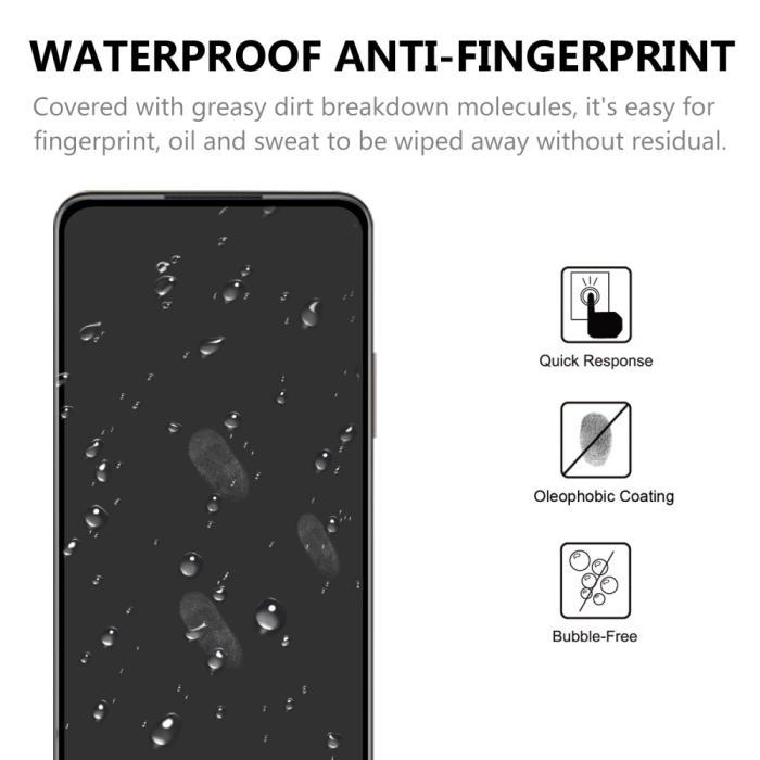 Bild 4, Huawei P Smart (2021) - Heltäckande Skärmskydd I Härdat Glas