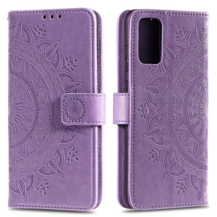 Bild 1, Huawei Y5p - Mandala Plånboksfodral - Lila