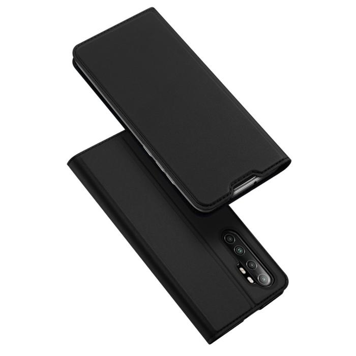 Bild 1, Xiaomi Mi Note 10 Lite - DUX DUCIS Skin Pro Plånboksfodral - Svart