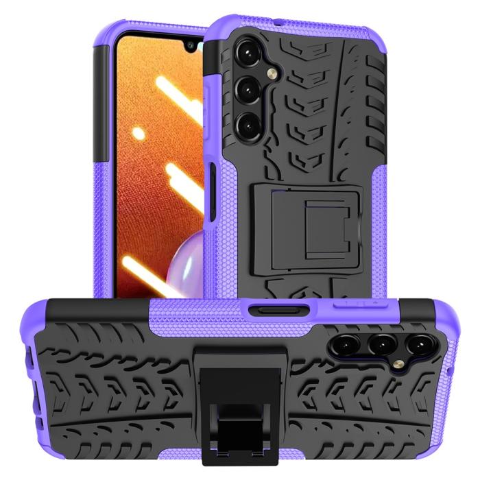 Bild 1, Samsung Galaxy A14 4G/5G Skal Ultimata Stöttåligt med Stöd Lila