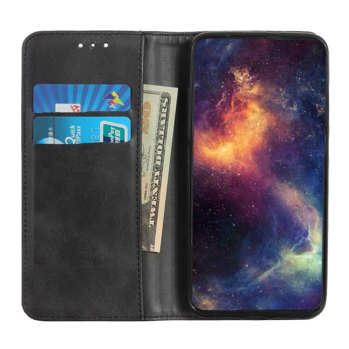 Bild 4, Xiaomi Redmi Note 11 4G Fodral Flip Läder Svart