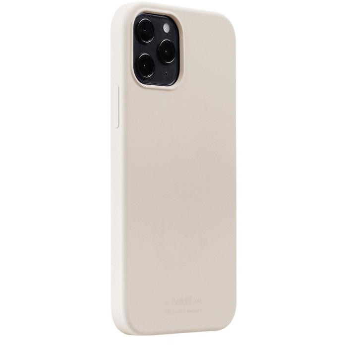 Bild 2, holdit iPhone 12/12 Pro Skal Silikon Coconut Milk