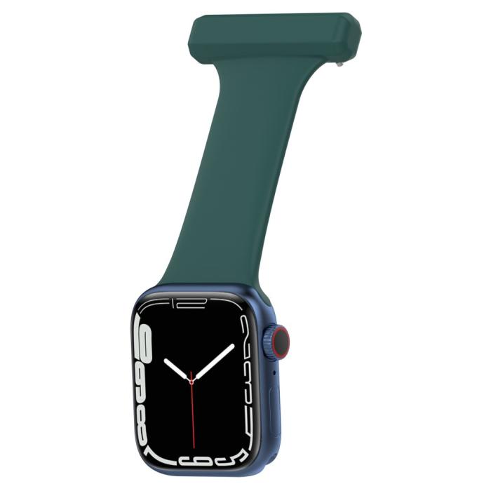 Bild 4, Apple Watch 38/40/41 mm Rem Sjuksköterska Svartgrön