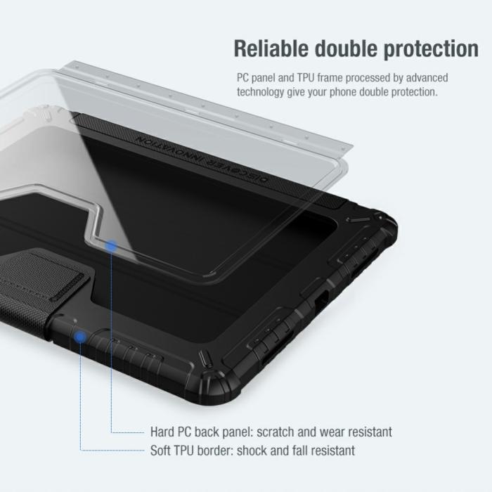 Bild 6, NILLKIN iPad Air 2020-2025 / Pro 11 2020 Fodral Shockproof