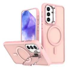 Samsung Galaxy A57 5G Skal MagSafe Kickstand Rosa