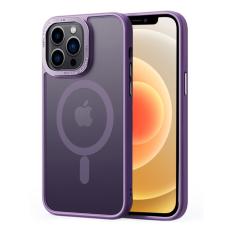 iPhone 12 Pro Max Skal MagSafe Hybrid Matt Lila