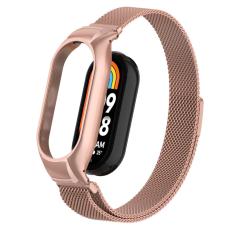 Xiaomi Smart Band 9/8 Armband Milanese Loop Metall Roséguld