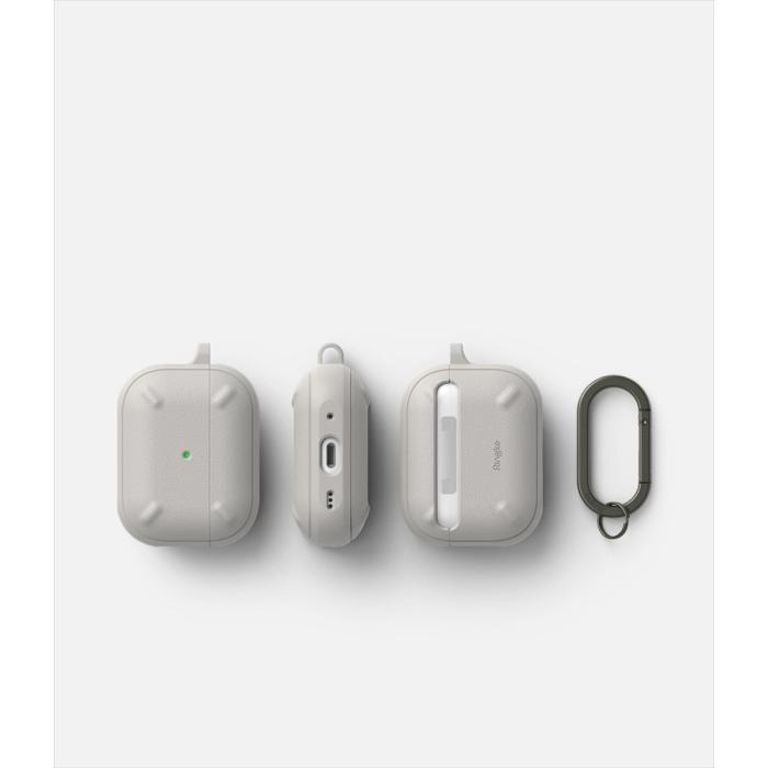 Bild 3, Ringke Apple AirPods Pro 1/2 Skal Onyx Ljus Grå