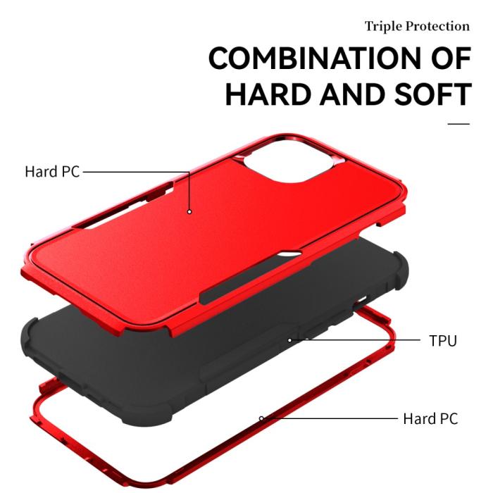 Bild 4, iPhone 15 Skal Xtreme Shockproof Röd