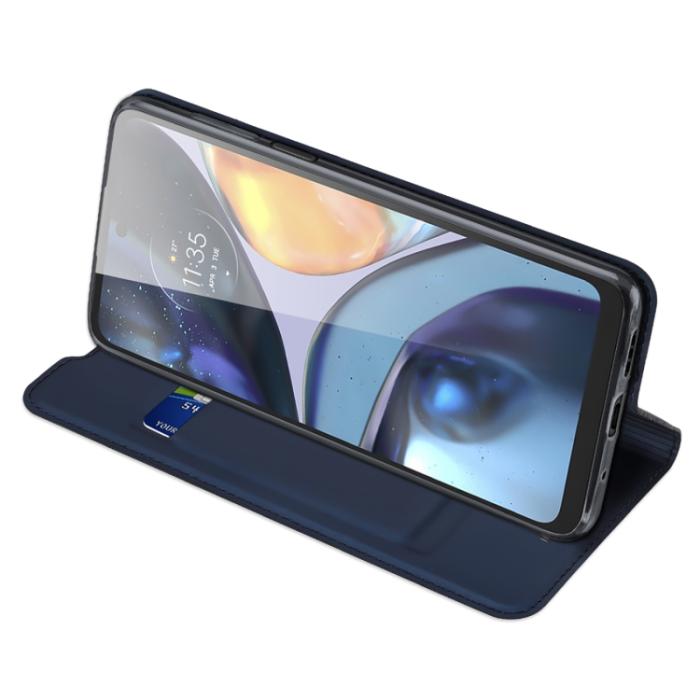 Bild 6, DUX DUCIS Motorola Moto G22 Fodral Skin Pro Blå
