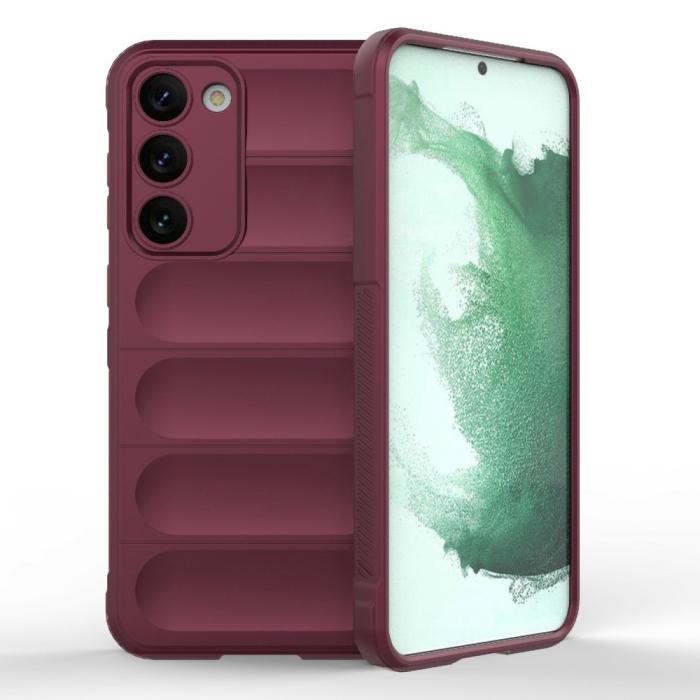 Bild 1, Samsung Galaxy S23 Plus Skal Magic Shield Vinröd