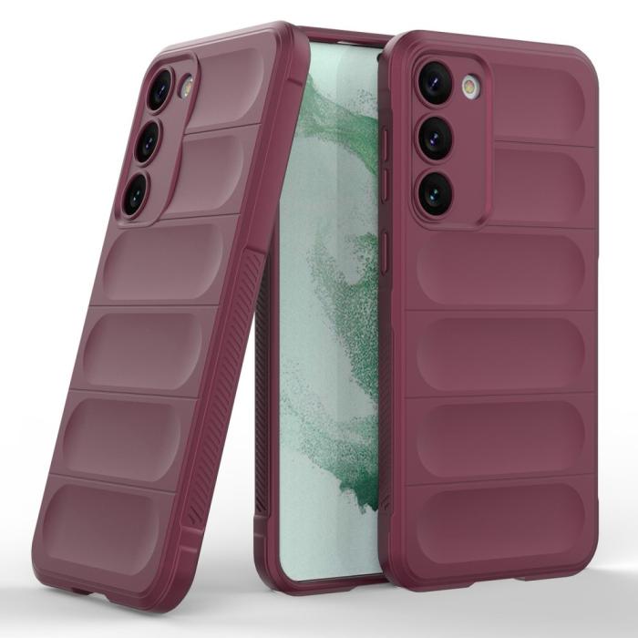 Bild 2, Samsung Galaxy S23 Plus Skal Magic Shield Vinröd