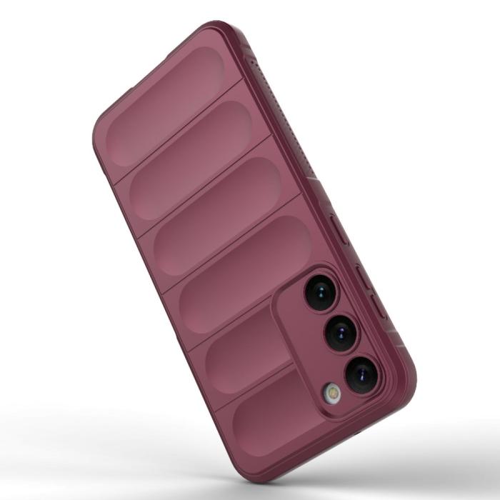 Bild 3, Samsung Galaxy S23 Plus Skal Magic Shield Vinröd