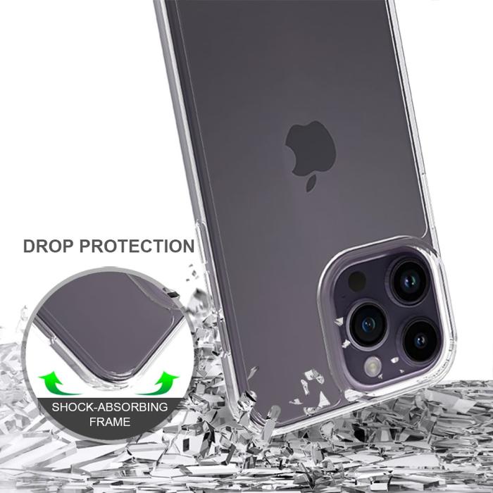 Bild 5, iPhone 16 Pro Skal Akryl/TPU Transparent