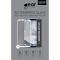 GEAR Samsung S8 Plus Skärmskydd Härdat Glas 3D Full Cover Vit