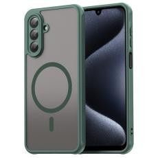 Samsung Galaxy A17 Skal MagSafe Hybrid Gr&ouml;n