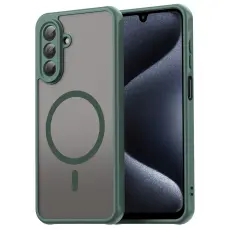 Samsung Galaxy A17 Skal MagSafe Hybrid Gr&ouml;n