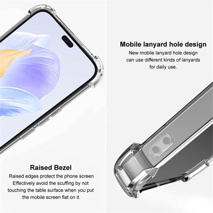 Bild 5, IMAK Honor Magic7 Lite Skal Shockproof TPU Transparent