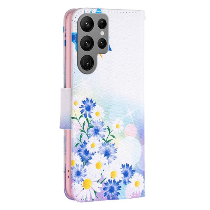 Bild 5, Galaxy S24 Ultra Fodral Med Tryck Fjäril/Blommor
