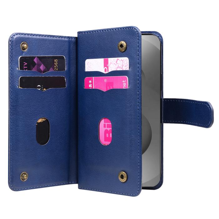 Bild 6, Samsung Galaxy S26 Ultra Fodral Multifunktionellt Läder Blå