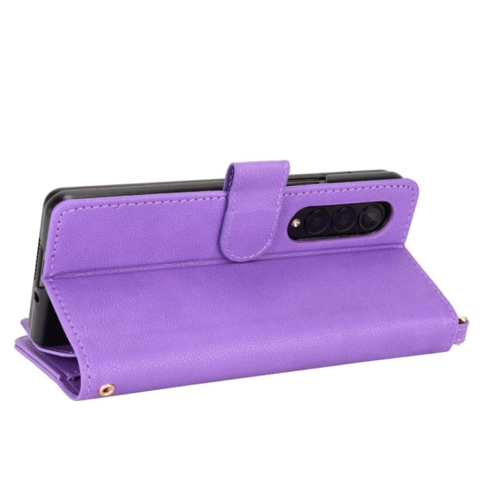 Bild 4, Galaxy Z Fold 3 Fodral Multifunktionell Lila