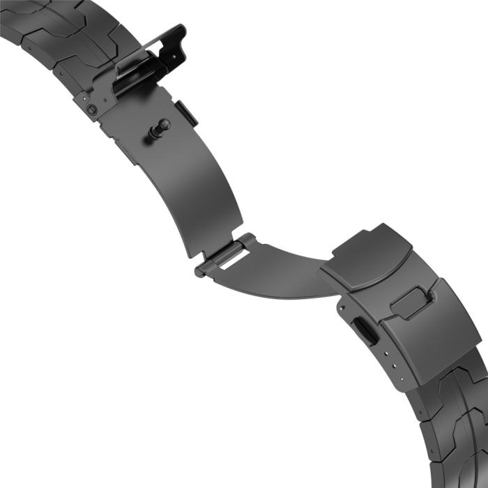 Bild 6, Apple Watch 41/40/38 mm Armband Steel Svart